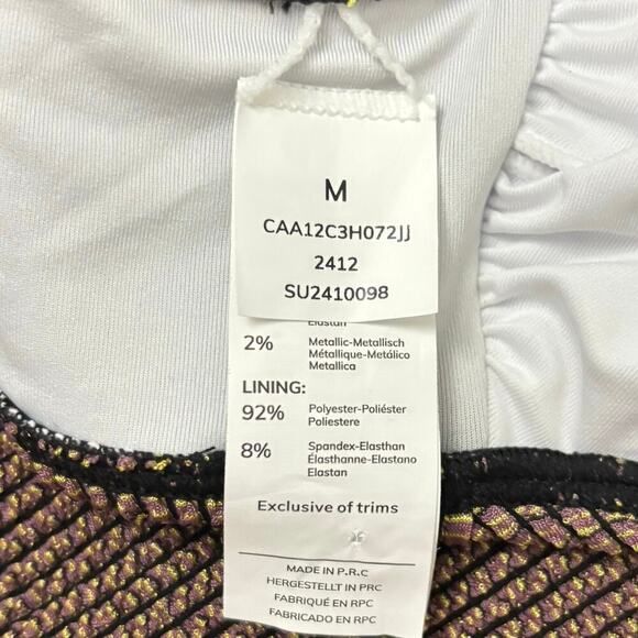 Cupshe Rib Mineral Wash Scoop Neck Top & Hipster Bikini Set Sz M Brown NWT - Picture 6 of 11